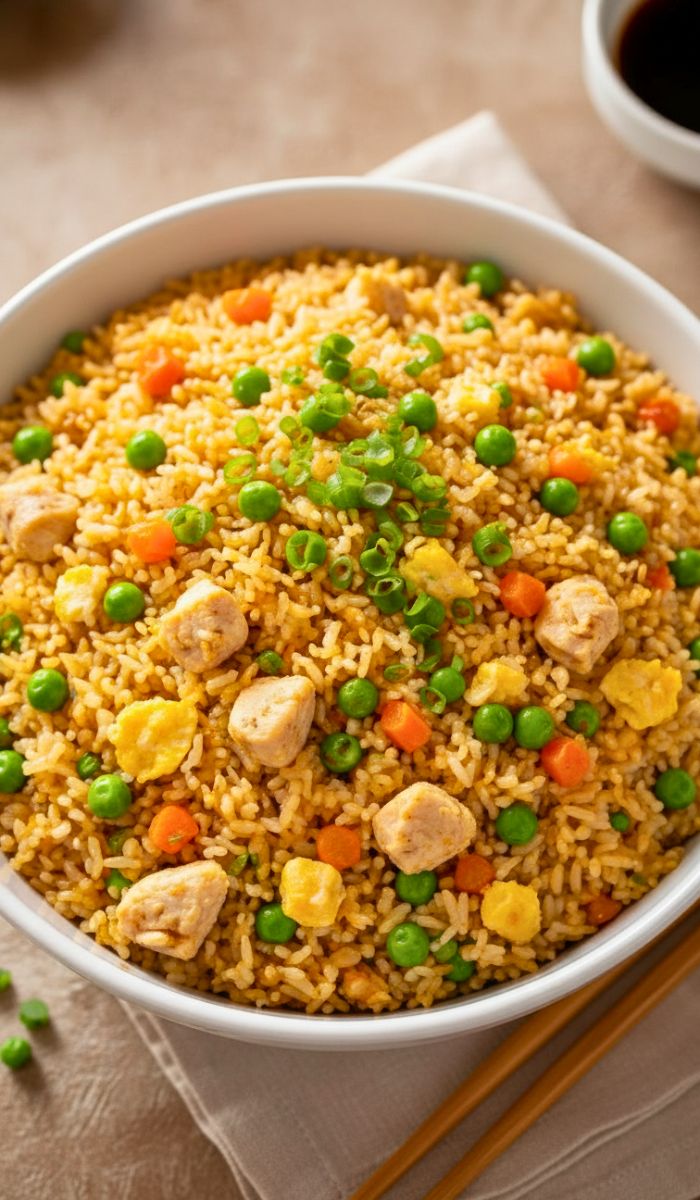 Chinese Chicken Fried Rice Recipe