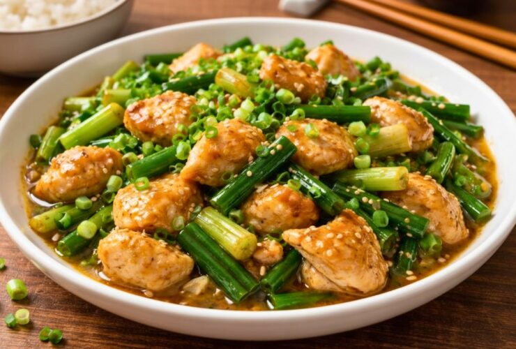 Chinese Scallion Chicken Recipe