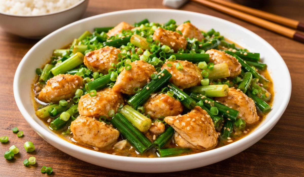 Chinese Scallion Chicken Recipe