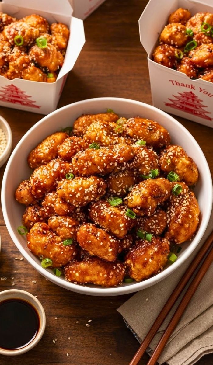 Chinese Takeout Sesame Chicken Recipe