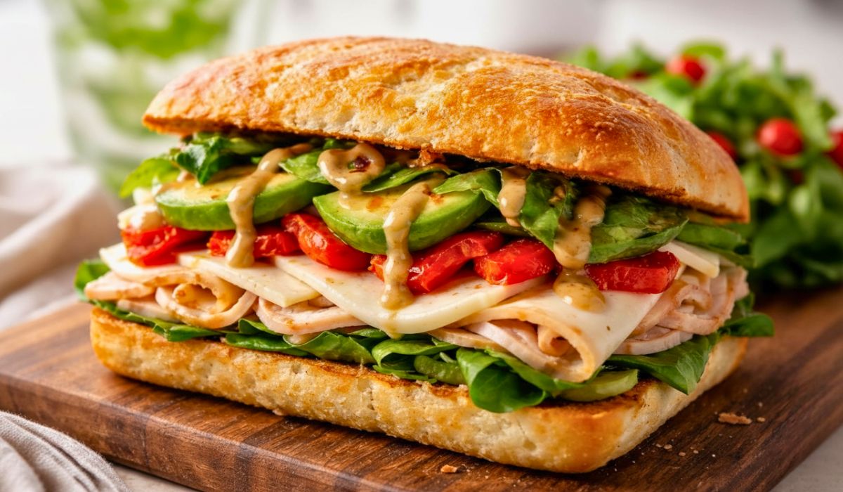 Classic Gourmet Ciabatta Sandwich Recipe
