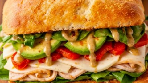 Classic Gourmet Ciabatta Sandwich Recipe