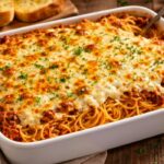 Creamy Baked Million Dollar Spaghetti Casserole Recipe