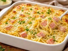 Creamy Ham Tetrazzini Recipe