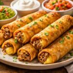 Crispy Keto Beef Taquitos Recipe