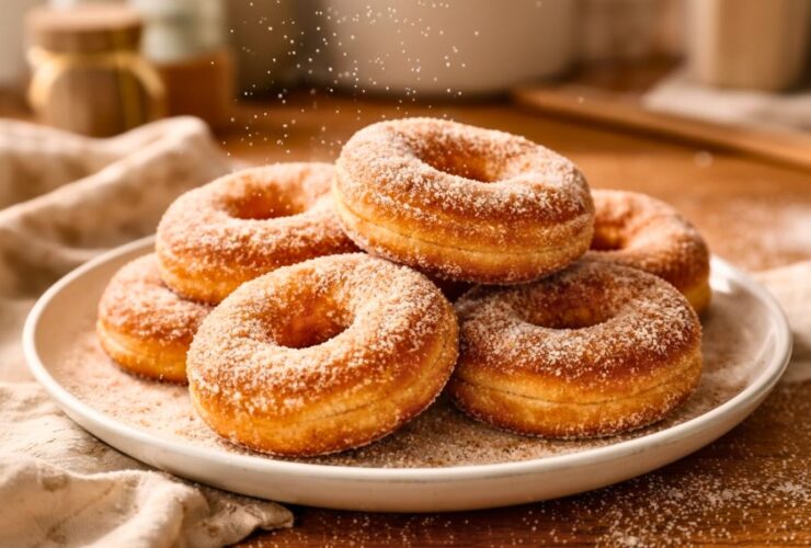 Easy Canned Biscuit Donuts Recipe