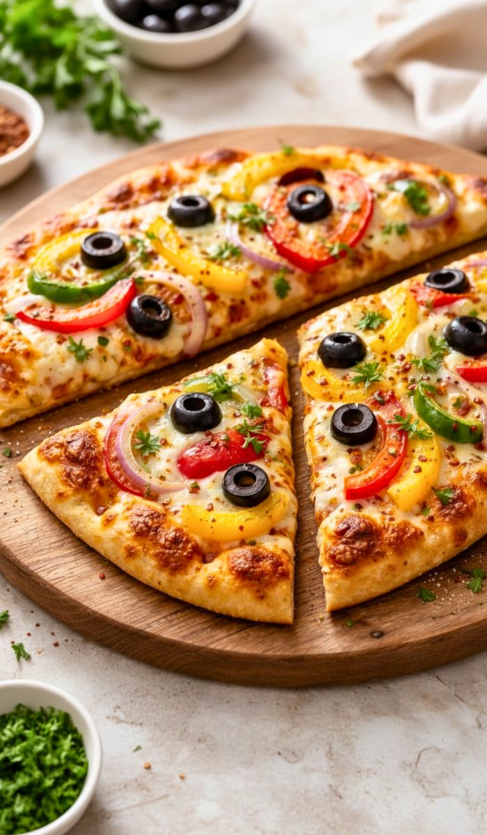 Easy Naan Pizza Recipe