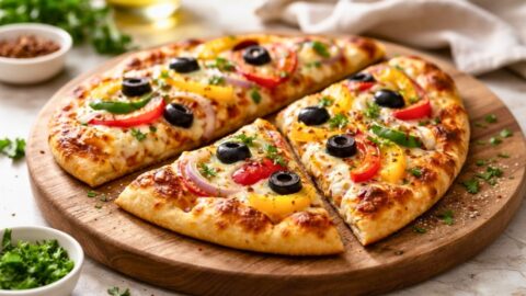 Easy Naan Pizza Recipe