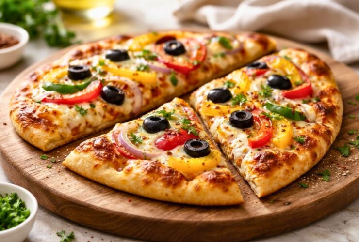 Easy Naan Pizza Recipe
