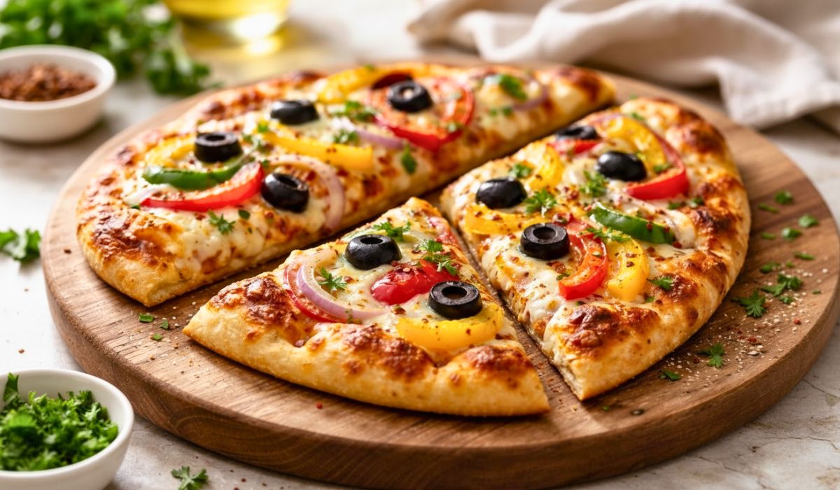 Easy Naan Pizza Recipe