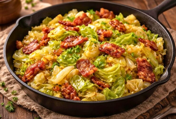 Easy Southern Fried Cabbage Recipe