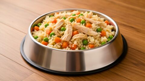 Farmer’s Chicken and Rice Dog Food Recipe