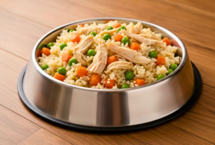 Farmer’s Chicken and Rice Dog Food Recipe