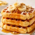 Fluffy Banana Waffles Recipe