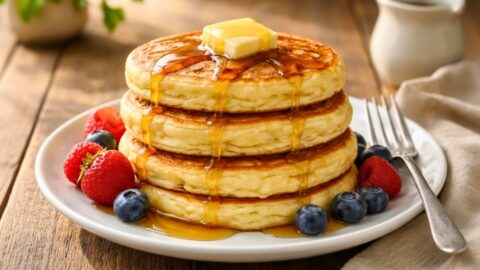 Fluffy Old Fashioned Pancakes Recipe