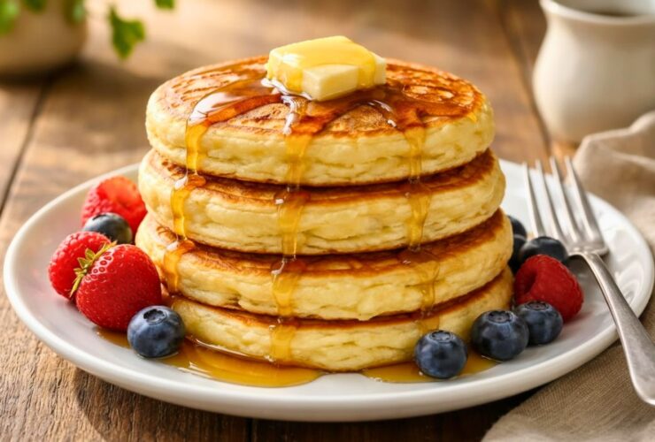 Fluffy Old Fashioned Pancakes Recipe