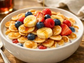 Fluffy Pancake Cereal Recipe