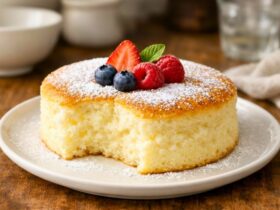 Fluffy Yogurt Cloud Cake Recipe