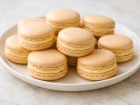 French Almond Macarons with Buttercream Filling Recipe