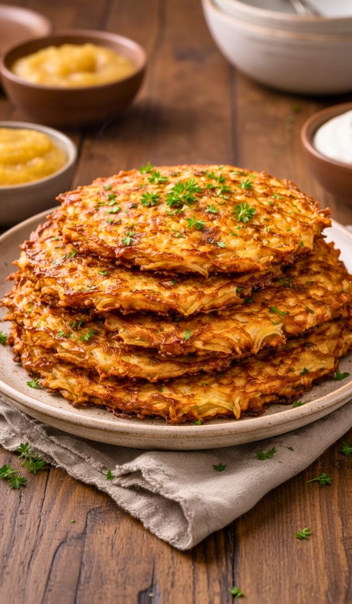 German Potato Pancakes Recipe