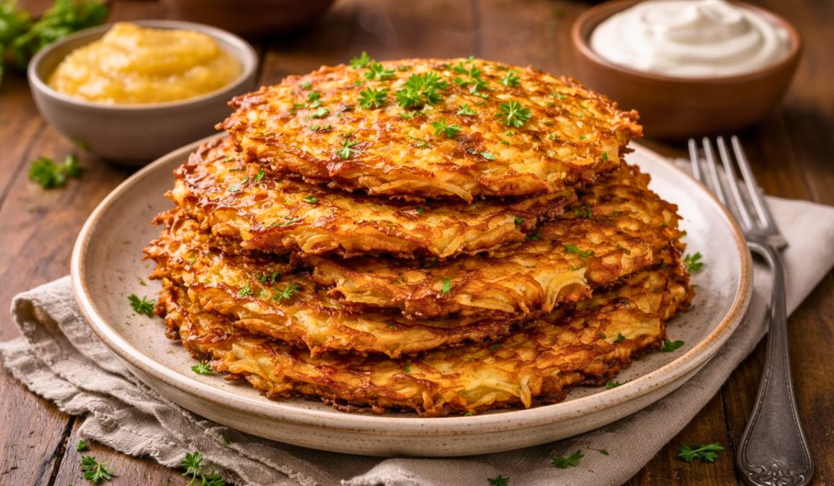 German Potato Pancakes Recipe
