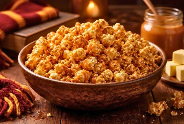 Harry Potter Butterbeer Popcorn Recipe