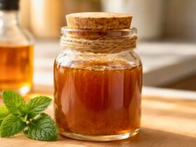 Homemade Cough Syrup With Whiskey And Peppermint Recipe