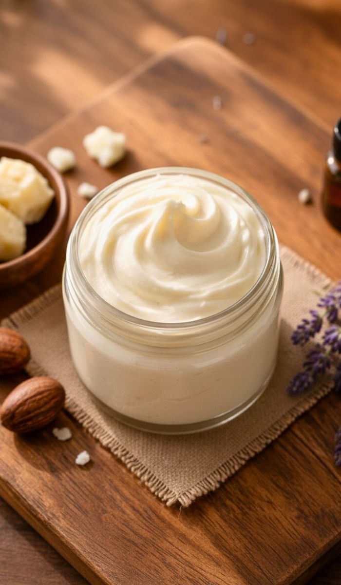 Homemade Shea Butter Lotion Recipe