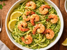 Keto Shrimp and Zucchini Noodles Recipe