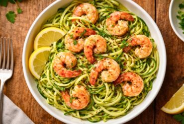 Keto Shrimp and Zucchini Noodles Recipe