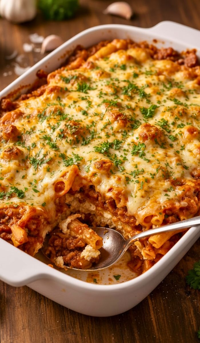 Million Dollar Baked Ziti Recipe