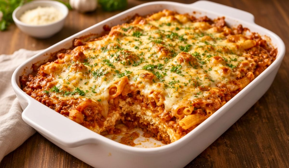 Million Dollar Baked Ziti Recipe