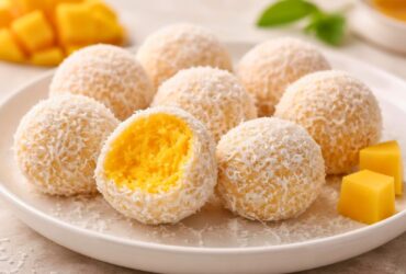 No Bake Mango Truffles Recipe
