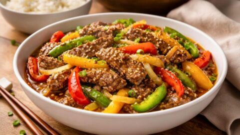 Pioneer Woman Beef and Pepper Stir Fry Recipe