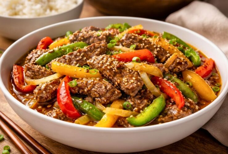 Pioneer Woman Beef and Pepper Stir Fry Recipe