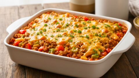 Pioneer Woman Stuffed Pepper Casserole Recipe
