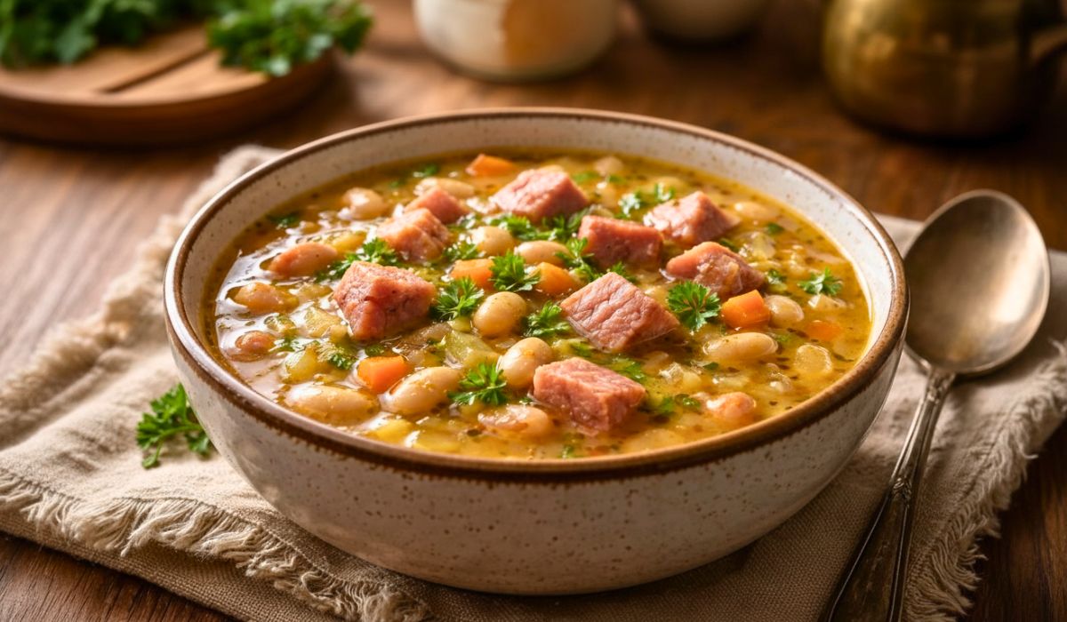 Pioneer Woman's Ham and Bean Soup Recipe