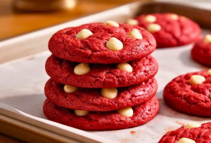 Red Velvet Cookies Recipe