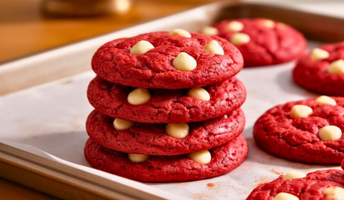 Red Velvet Cookies Recipe