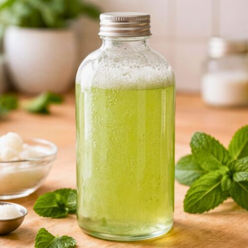 Simple Peppermint Shampoo Recipe