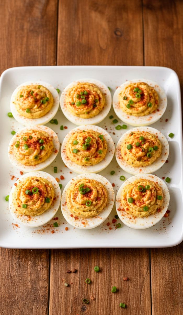 Spicy Bayou Deviled Eggs Recipe