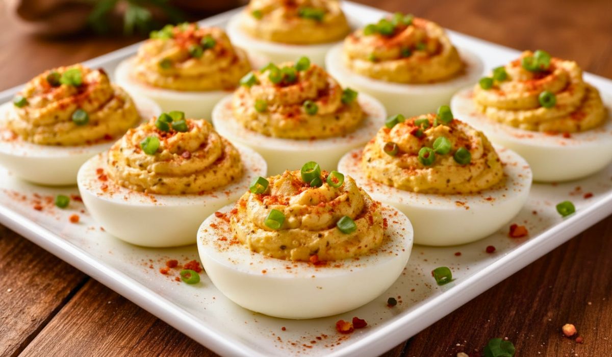 Spicy Bayou Deviled Eggs Recipe