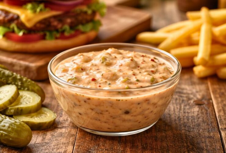 Spicy Dill Pickle Burger Sauce Recipe