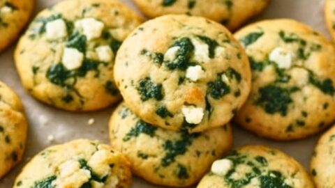 Spinach and Feta Spanakopita Cookies Recipe