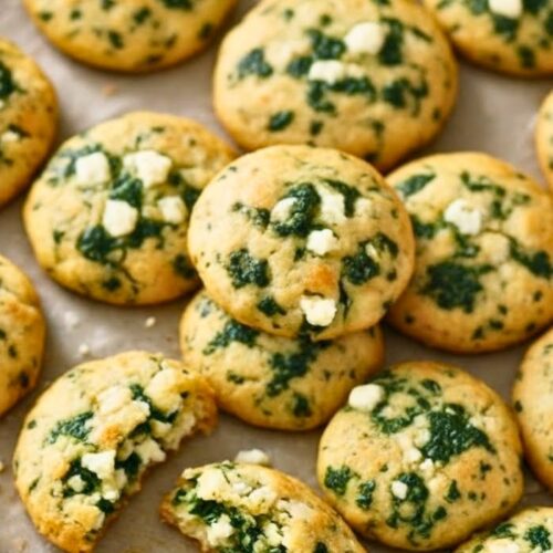Spinach and Feta Spanakopita Cookies Recipe