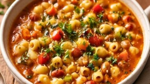 Stanley Tucci Pasta Fagioli Recipe