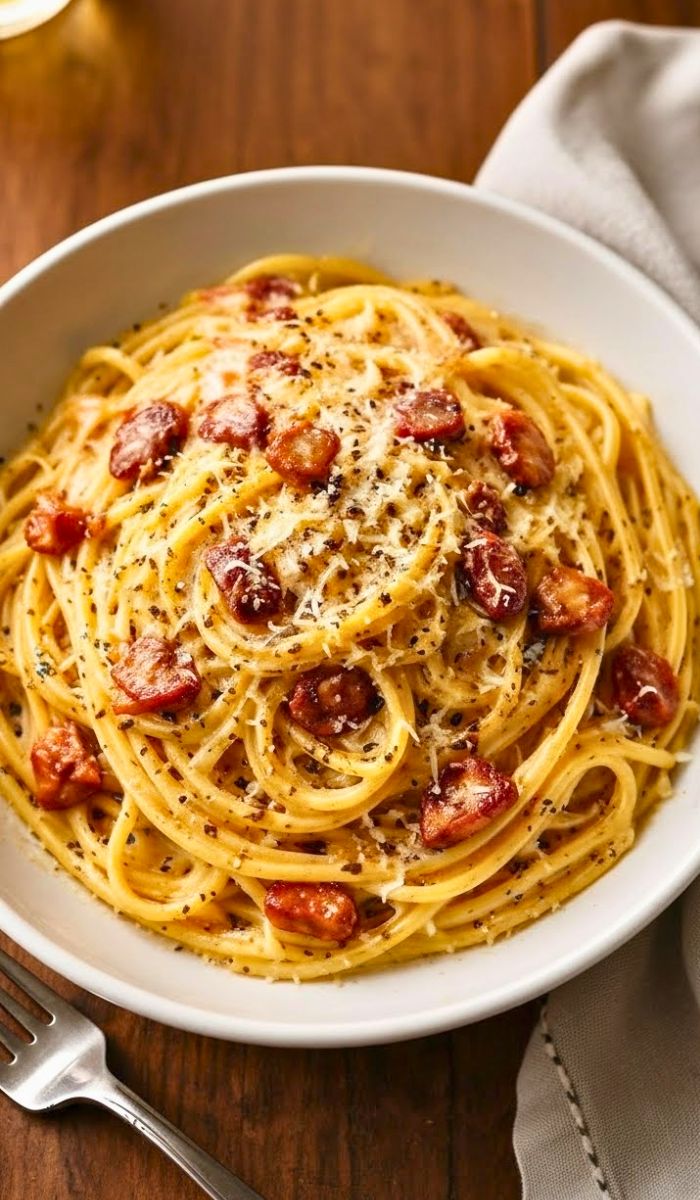 Stanley Tucci's Pasta Carbonara Recipe