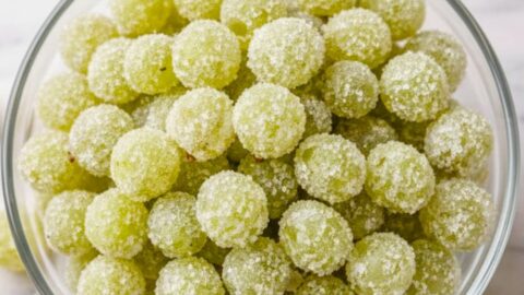 Sugared Champagne Grapes Recipe