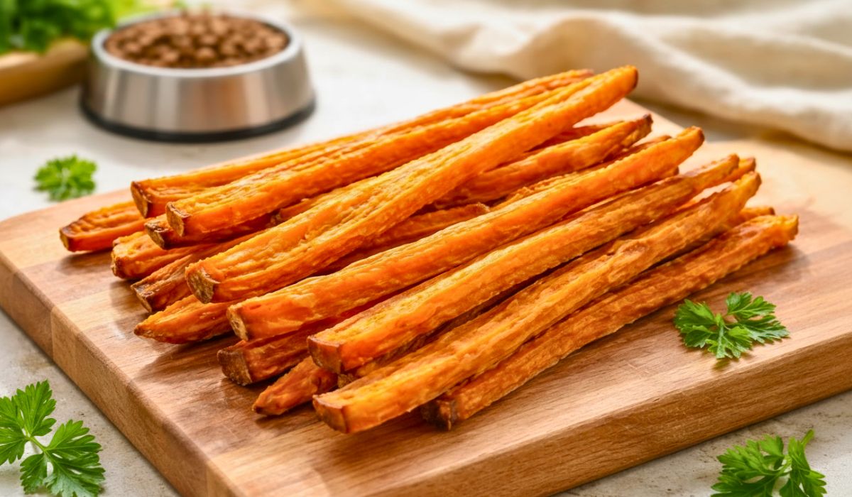 Sweet Potato Chew Sticks for Dogs Recipe
