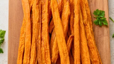 Sweet Potato Chew Sticks for Dogs Recipe